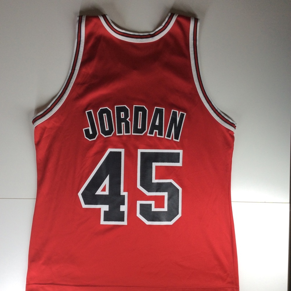 CHAMPION BASKETBALL JERSEY – CHICAGO BULLS – JORDAN #45 - Picture 6 of 7